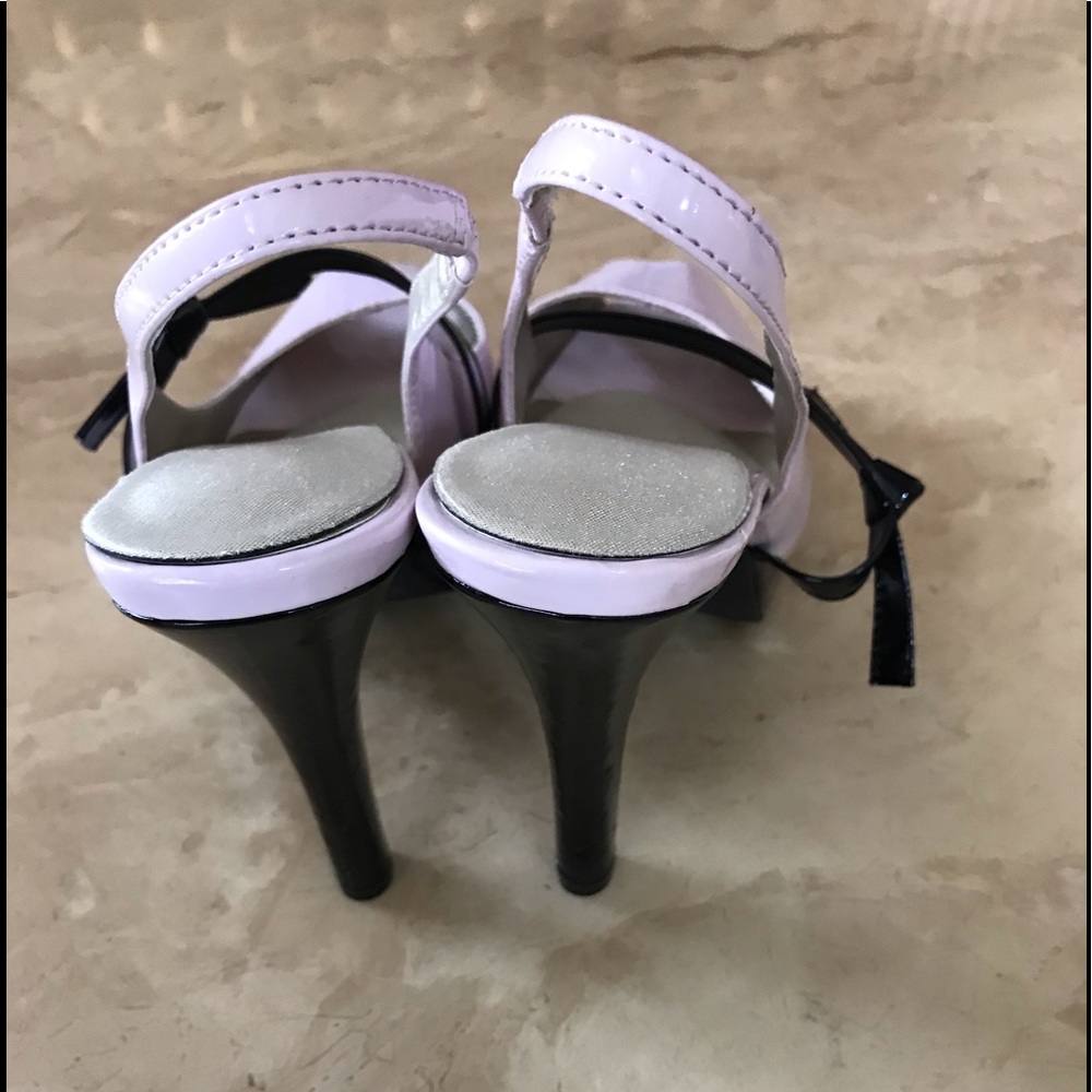 🍀NWOT 2 for $15 Pastel pink/black patent leather - Picture 7 of 7
